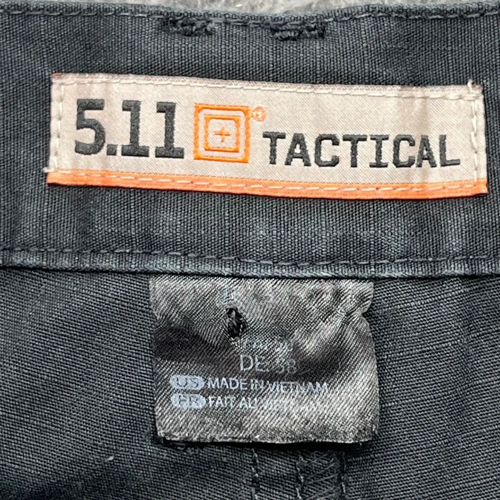 5.11 Tactical Mens Cargo Pants Black Size 40 Altered L 26 Utility Work‎ Outdoor